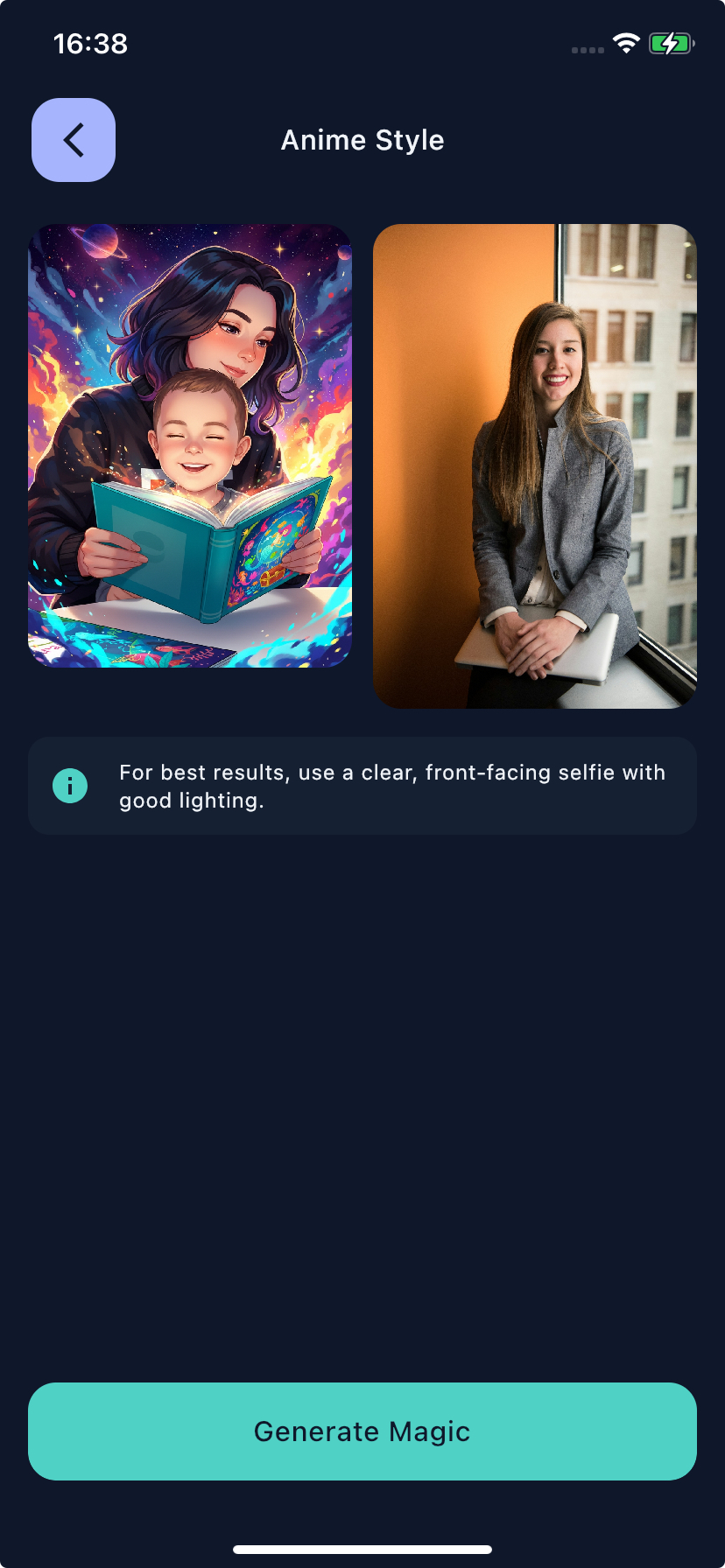 Selection Screen